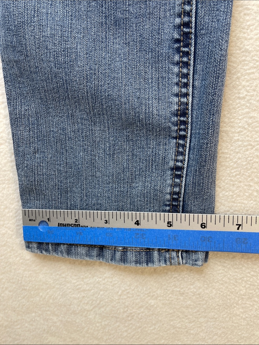 Maurices M JEANS  SIZE 0 REG MID RISE SLIM STRAIGHT Women's Flare Jeans - Picture 2 of 9